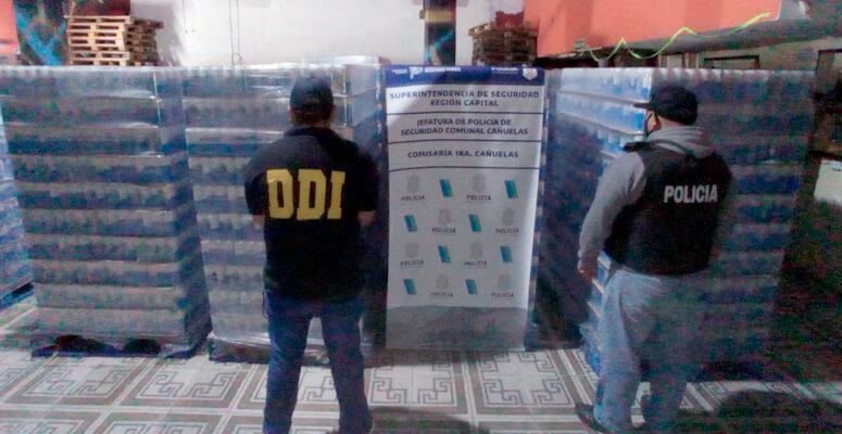 cargamento secuestrado lamatanza cervezas | CañuelasNews