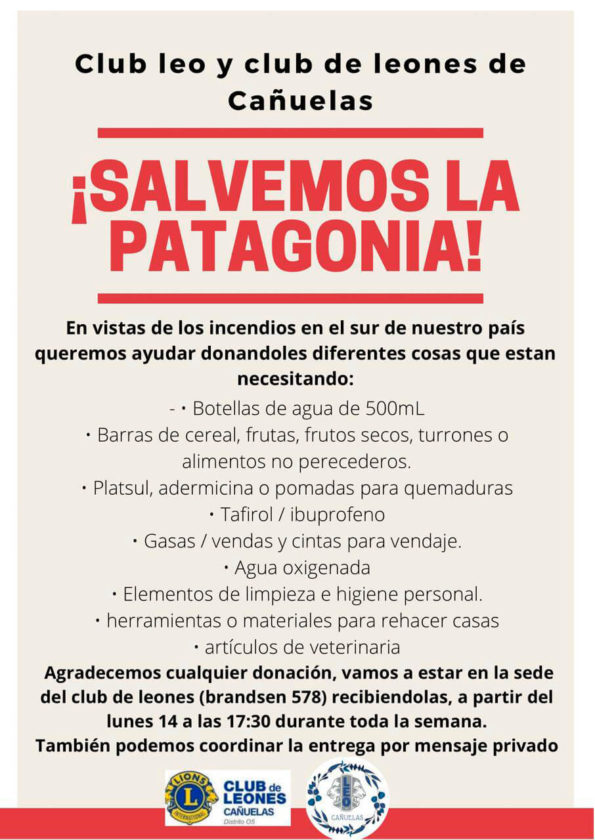 campaña por la patagonia