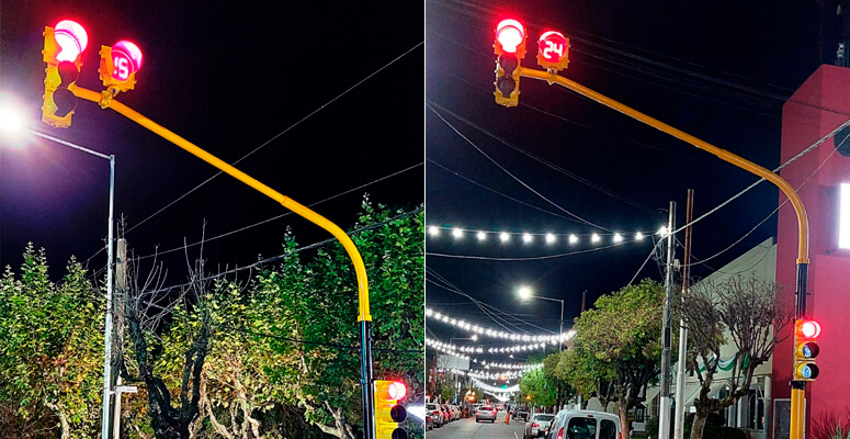 Implementan programa de recambio de semáforos en Cañuelas