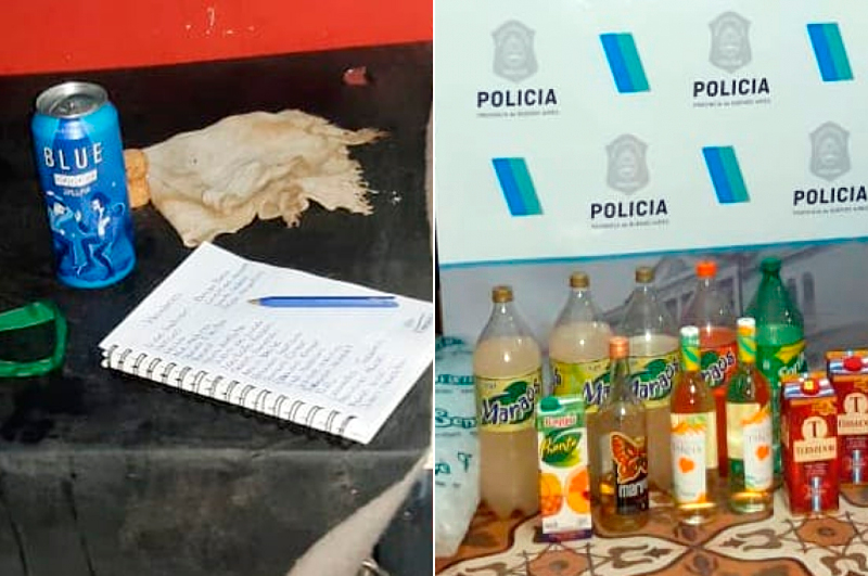 fiesta ilegal aprehendidos bebidas - CañuelasNews