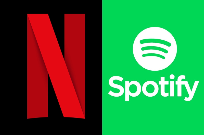 Netflix y Spotify