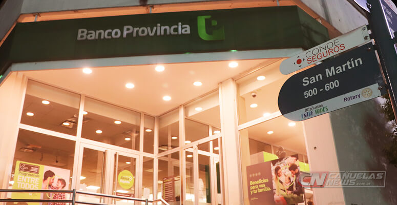 Banco Provincia sucursal Cañuelas