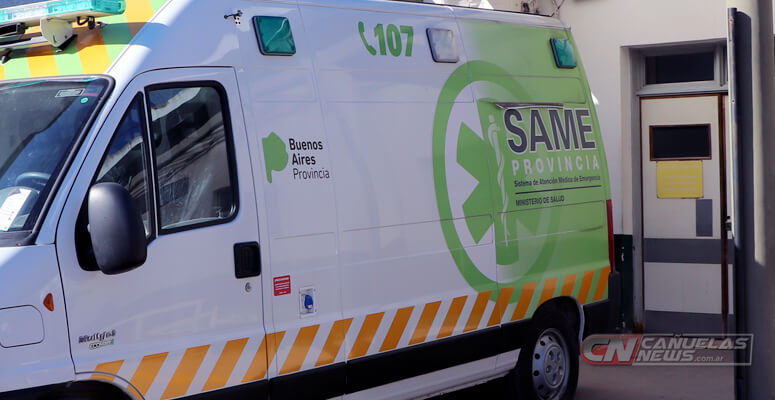 Ambulancia del same en Cañuelas