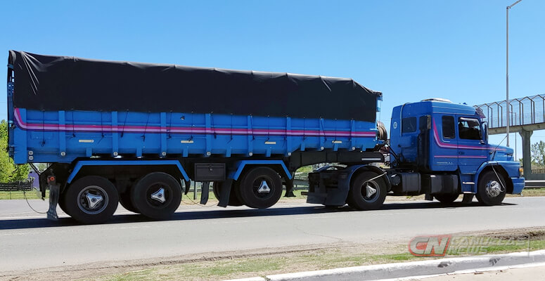 camion transporte de carga