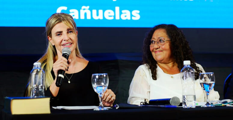 Marisa Fassi junto a Margarita Trejo.