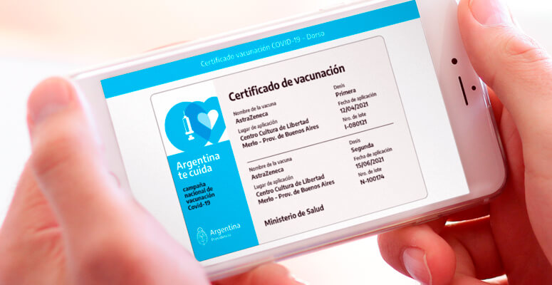 Certificado digital de vacunación