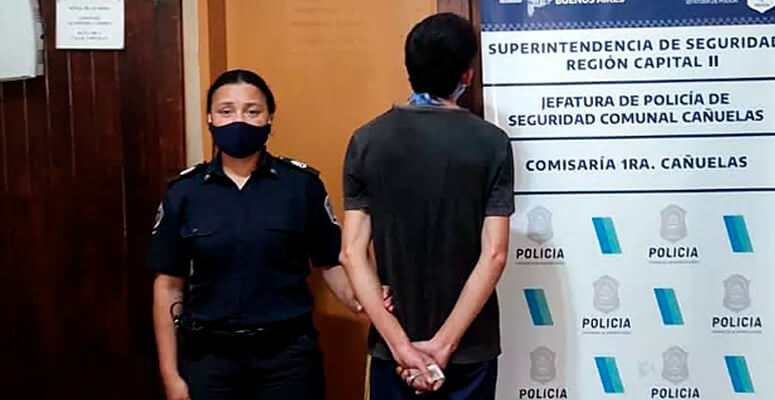 Reynoso detenido en la comisaría 1° de Cañuelas