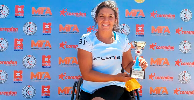 Florencia Moreno campeona en dobles
