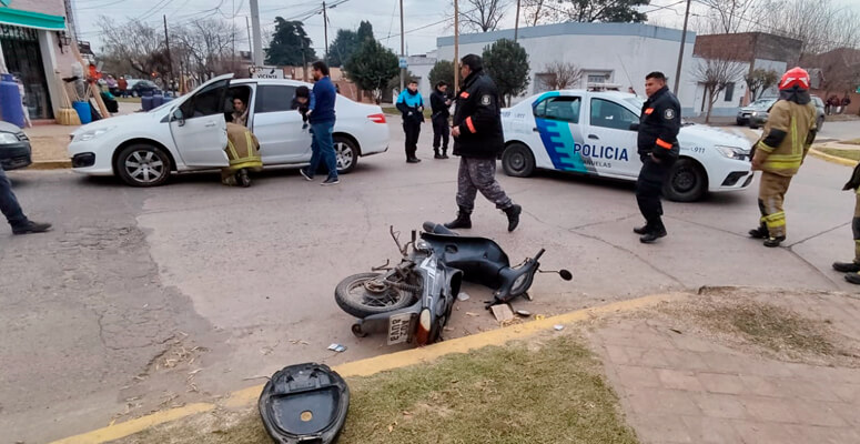 Accidente Juárez y Vélez Sarsfield