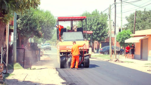 Más de 35 cuadras de asfalto en la localidad de San Esteban