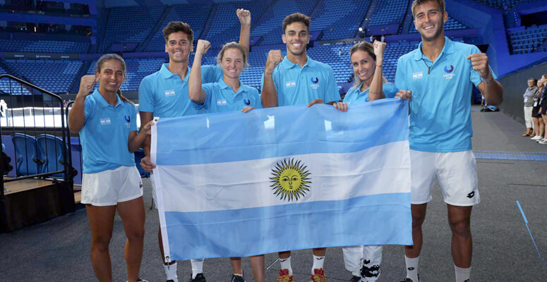 Equipo argentino de tenis mix eliminado de la United Cup