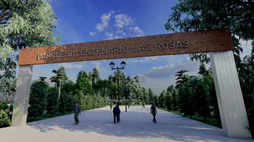Anuncian la creación del Parque del Bicentenario “Las Rosas”