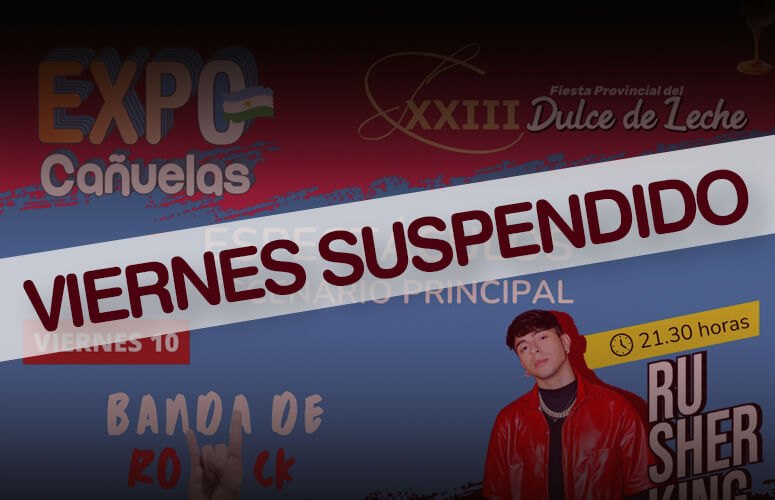 Expo Cañuelas suspendido viernes