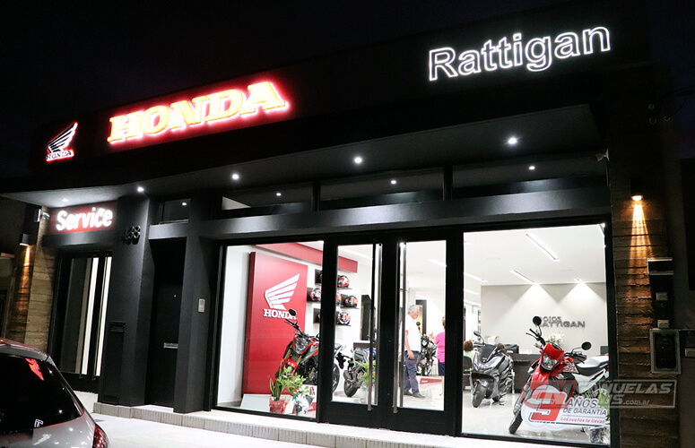 Motos Rattigan, agencia oficial Honda Motos