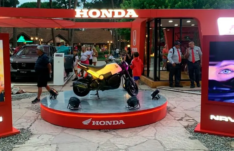 Presentación de la nueva Honda NAVI en la ciudad de Cariló