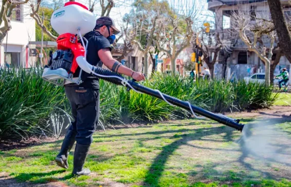 Fumigación en Cañuelas contra el Dengue